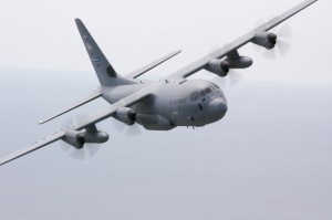 WC-130J Super Hercules flown by the 53rd Weather Reconnaissance Squadron "Hurricane Hunters"