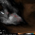 Sample water vapor satellite image